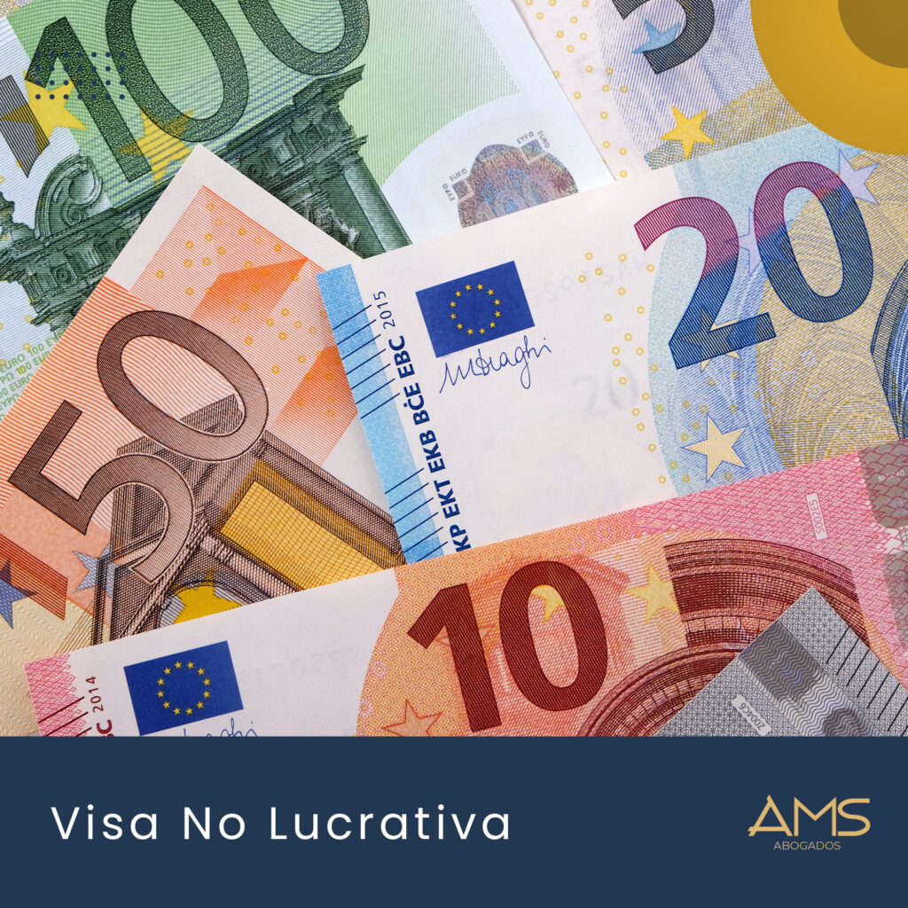 visa no lucrativa en españa abogados