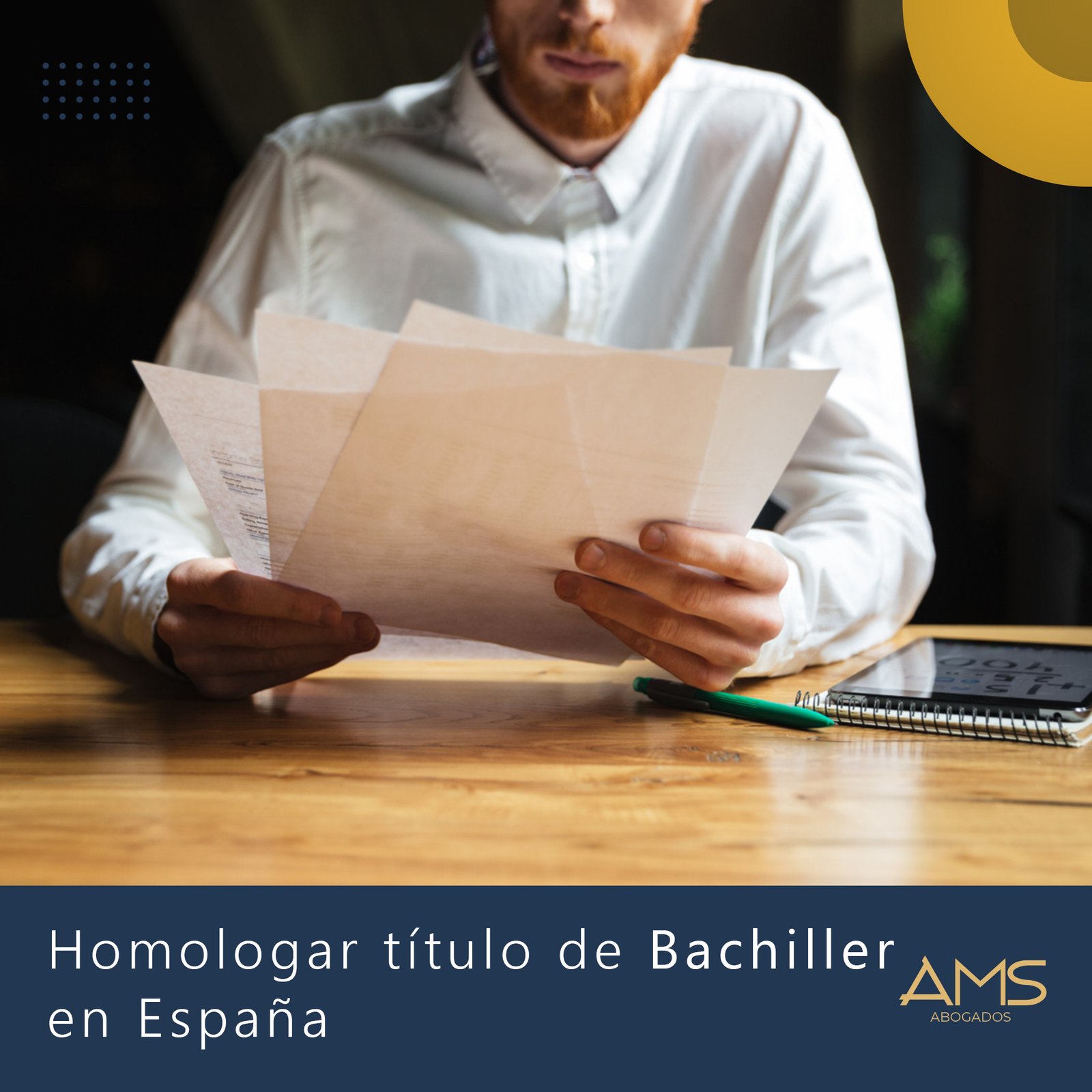 Homologar título de Bachiller en España 2025 - AMS Abogados