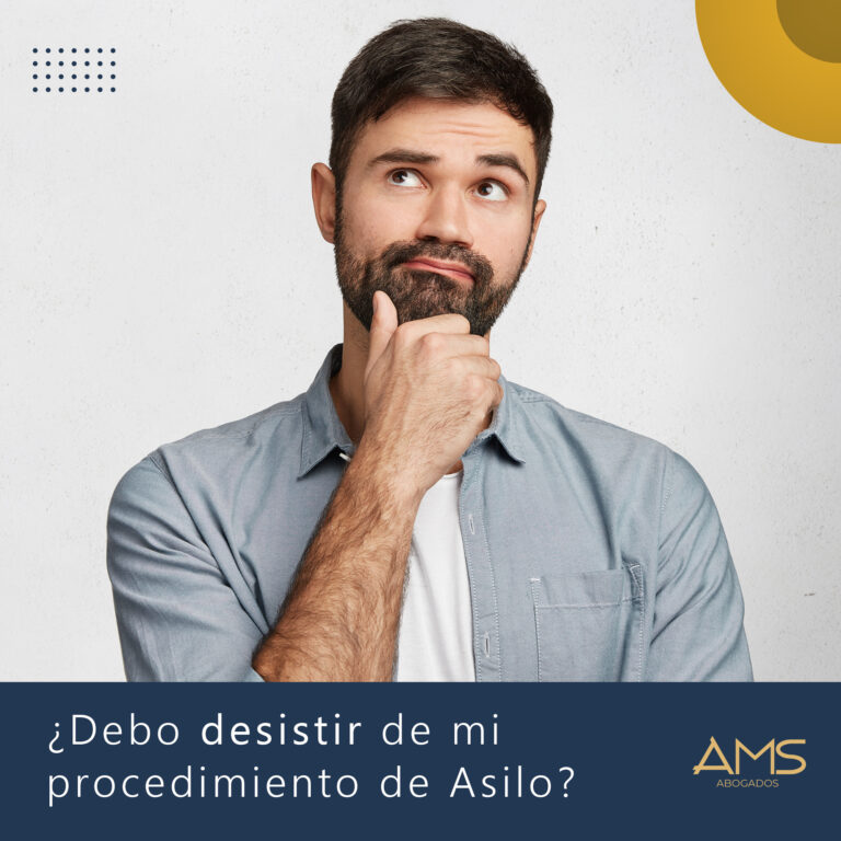 desisitimiento de asilo españa ams abogados