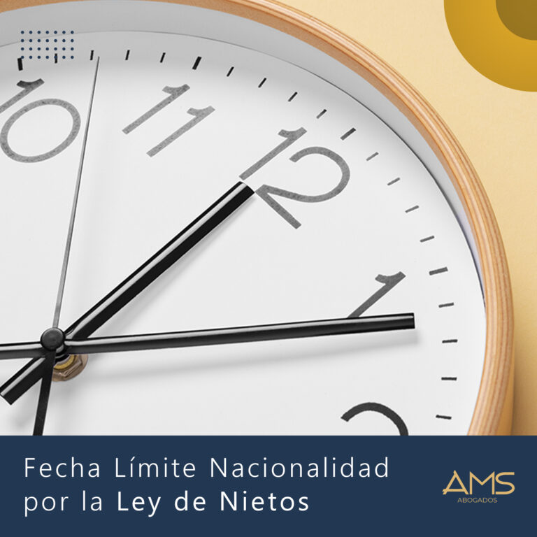 ley de nietos fecha límite