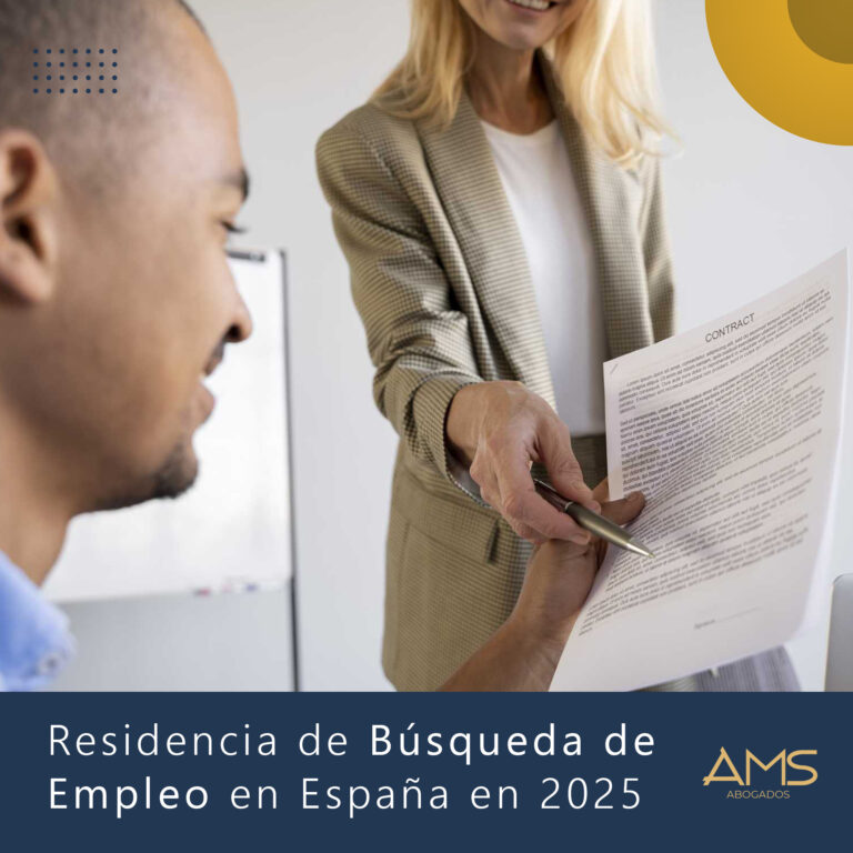 residencia búsqueda de empleo ams abogados