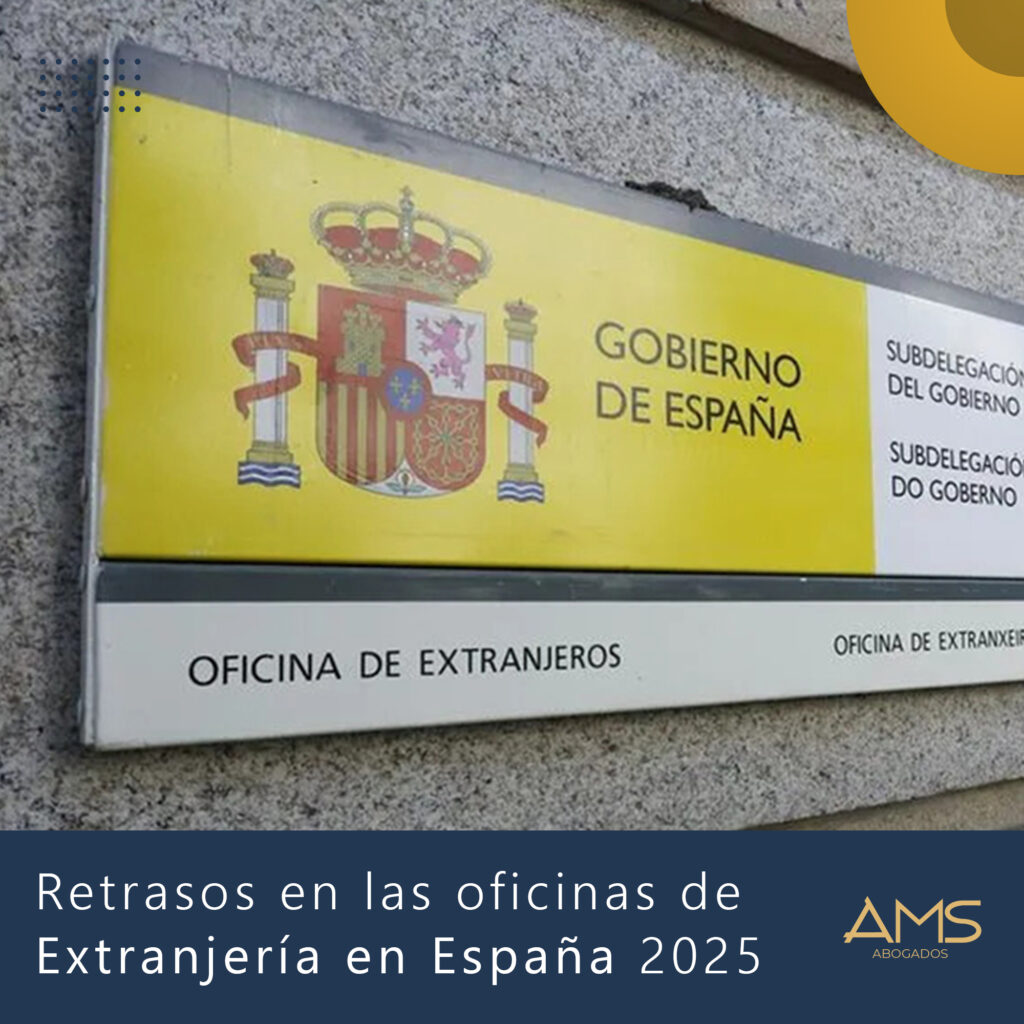 retrasos extranjeria espana 2025