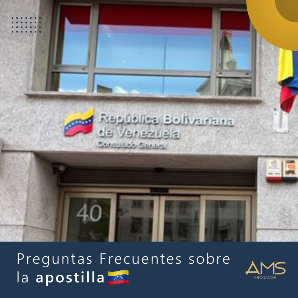 preguntas frecuentes apostilla de docuentos venezolanos en españa