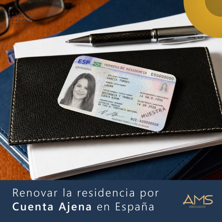 como renovar mi residencia por cuenta ajena españa ams abogados