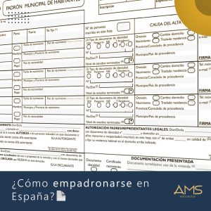 ¿Cómo empadronarse en España? Migración y Extranjería.